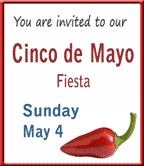 Cinco de Mayo - save the date